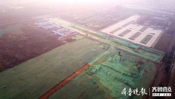 探济南西部华谊兄弟影视城:开建三年成这样气魄了